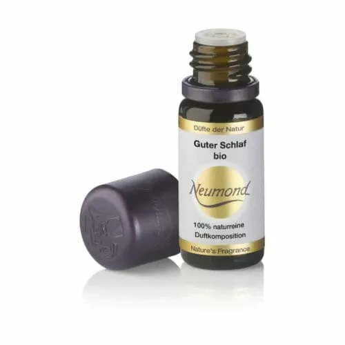 Naturduft Komposition fรผr eine gute Nacht. Phantasievoller Duft aus 100% naturreinen รคtherischen รlen - Fichtennadel, Patchouli, Sandelholz u.a