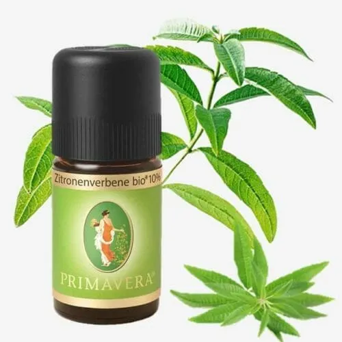 Lemon verbena Grasse 10% organic essential oil from Primavera | Angeldar