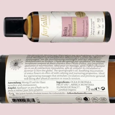 Арника ухаживающее масло farfalla