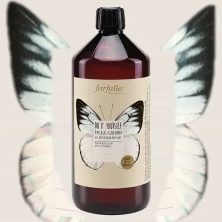 diy bio duschgel schaumbad farfalla